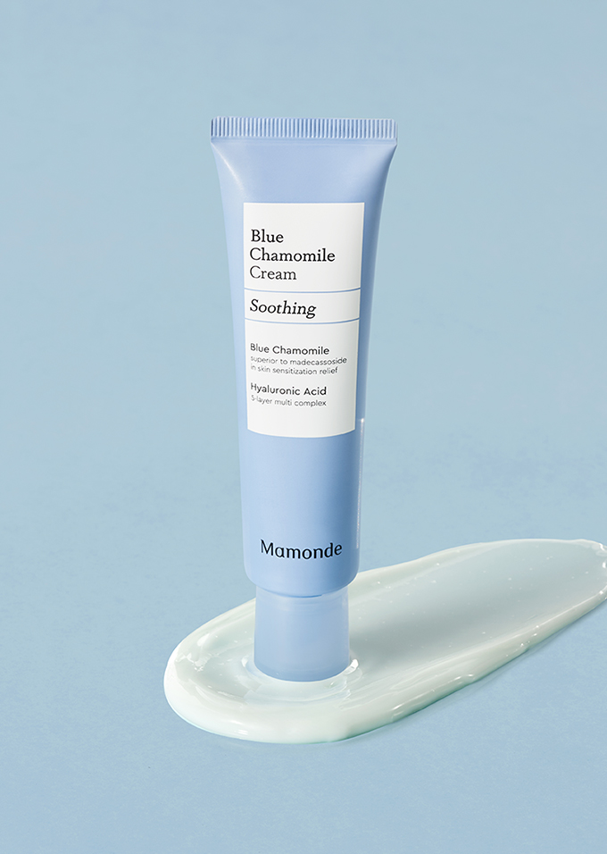 Mamonde Skin Care BLUE CHAMOMILE CREAM 4 - Essential Soothing Item, Essential Item for Facemask Induced Sensitivity
