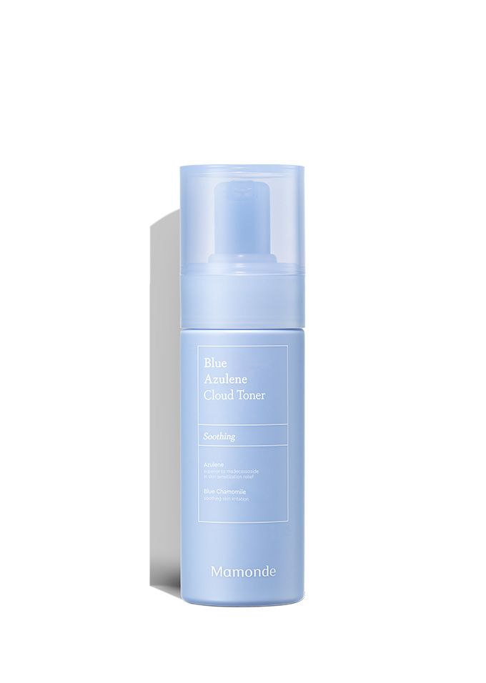 Mamonde Skin Care BLUE AZULENE CLOUD TONER 1 - Friction-less Cloud Toner, Azulene