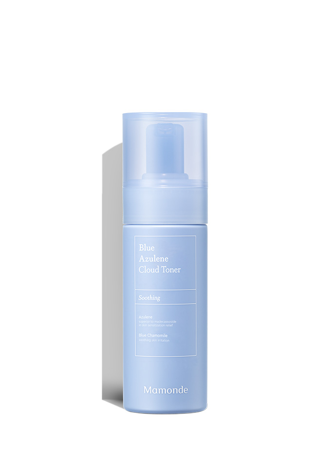 Mamonde Skin Care BLUE AZULENE CLOUD TONER 1 - Friction-less Cloud Toner, Azulene