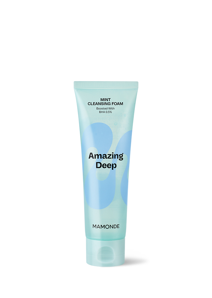 Mamonde Skin Care Amazing Deep Mint Cleansing Foam 1 - Anti-acne cosmetics, Minimal ingredients