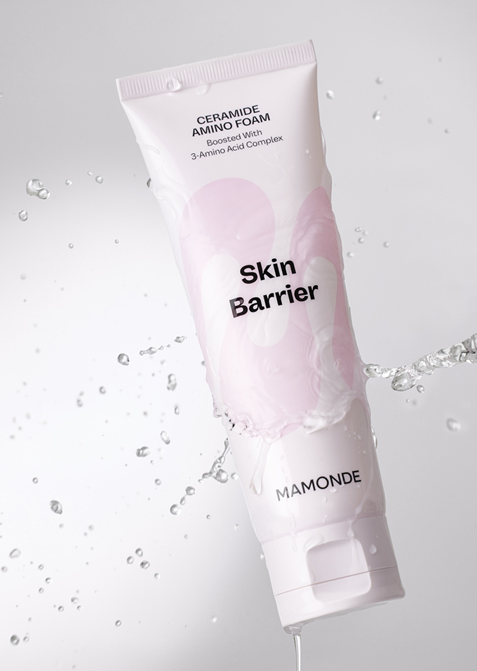 Mamonde Skin Care Ceramide Amino Foam 3 - Mild Cleanser, pH-balanced cleanse