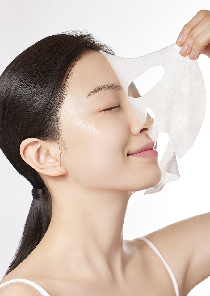 Mamonde Skin Care Probiotics Ceramide Ampoule Mask 4 - Ceramide Sheet Mask #Skin barrier, Deep moisturizing