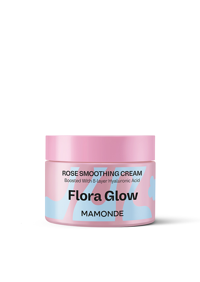 Mamonde Skin Care Flora Glow Rose Smoothing Cream 1 - Fine Skin Glow, Smooth skin