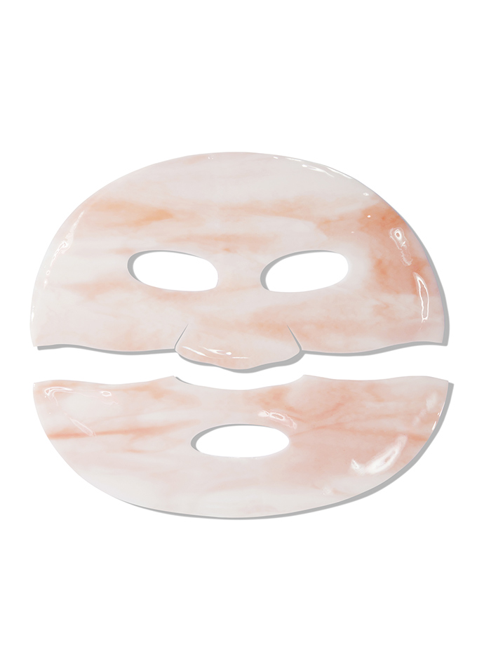 Mamonde Skin Care Flora Glow Rose Marble Mask 2 - Radiant skin #Marbled hydrogel mask, Bouncy and smooth