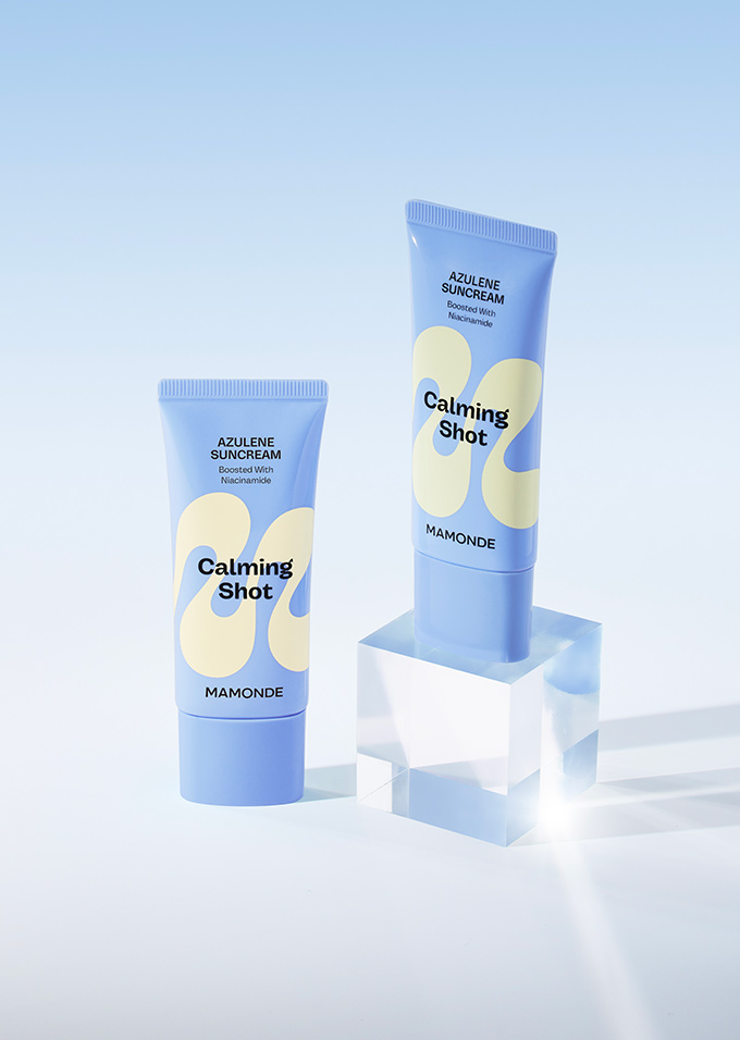 Mamonde Skin Care Calming Shot Azulene Suncream SPF50+PA++++ 2 - Sunscreen, Suncream