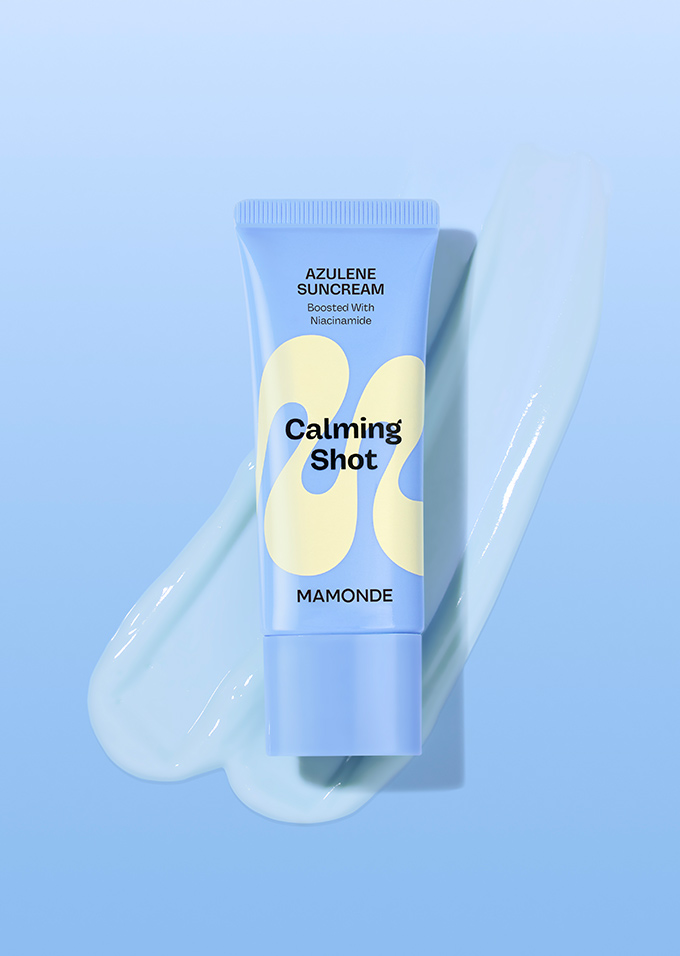 Mamonde Skin Care Calming Shot Azulene Suncream SPF50+PA++++ 4 - Sunscreen, Suncream