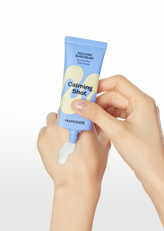 Mamonde Skin Care Calming Shot Azulene Suncream SPF50+PA++++ 5 - Sunscreen, Suncream