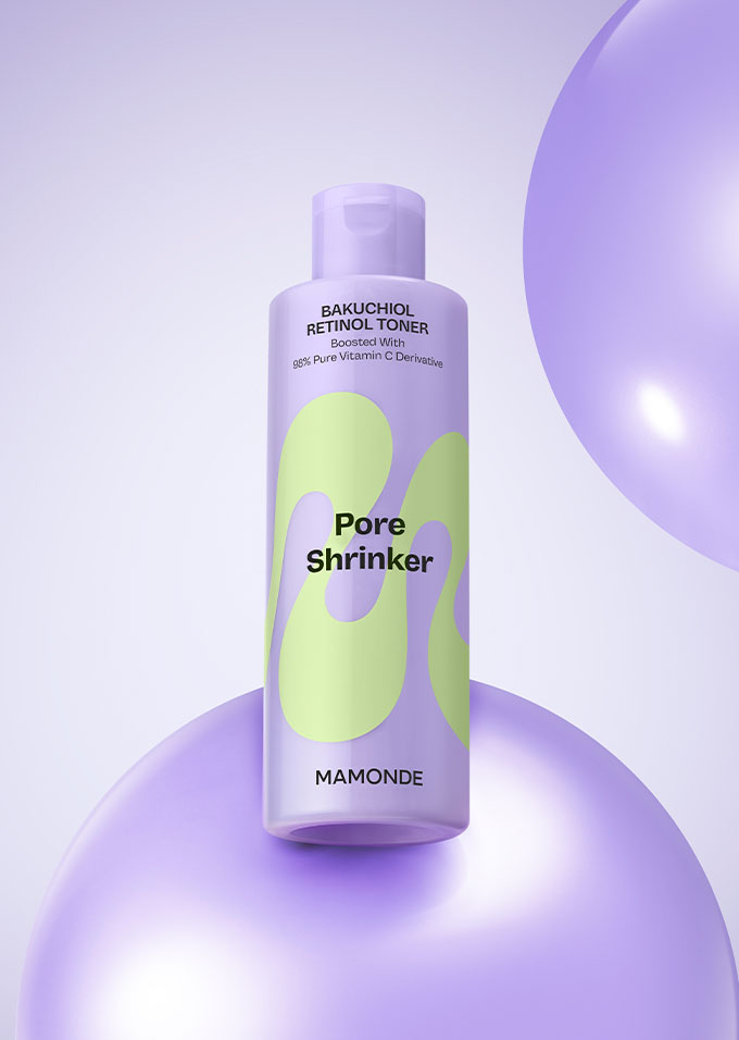Mamonde Skin Care Pore Shrinker Bakuchiol Retinol toner 4 - Pore booster #Ampoule toner, Bakuchiol retinol toner