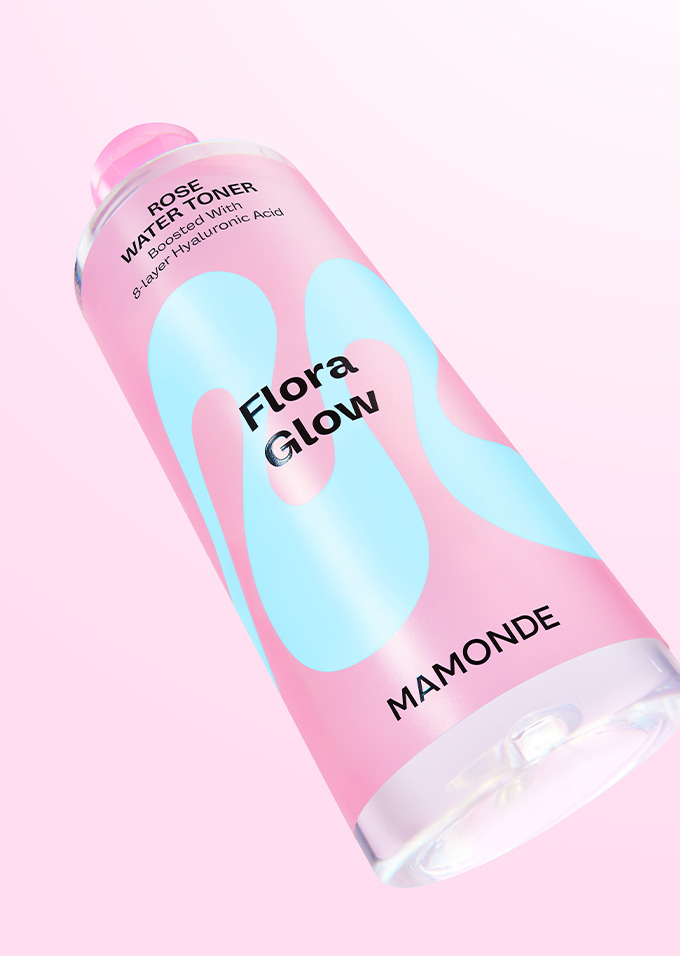 Mamonde Skin Care Flora Glow Rose Water Toner 3 - Dewy glow skin #Mild Toner, Rose Water 90%