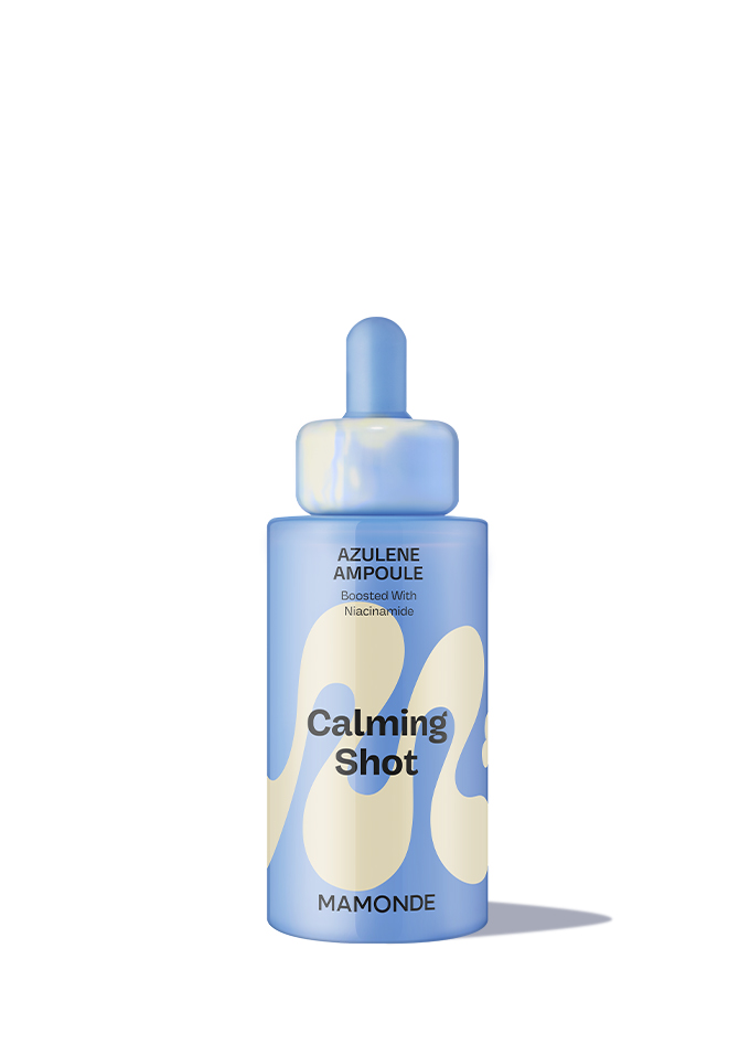 Mamonde Skin Care Calming Shot Azulene Ampoule 1 - Blemish Clarifying, Hydrating Ampoule