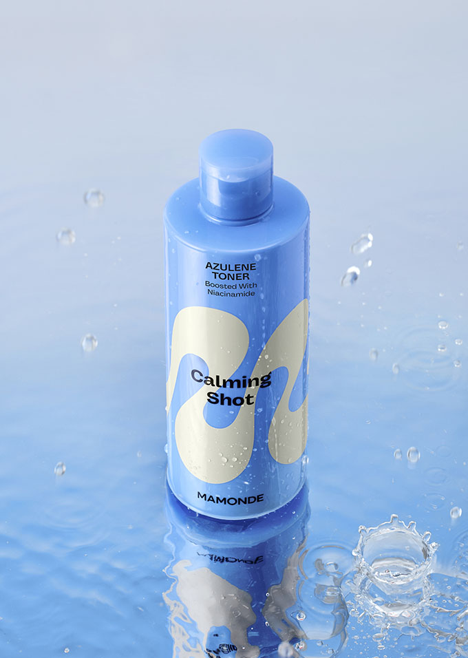 Mamonde Skin Care Calming Shot Azulene Toner 2 - Soothing Toner, Cooling Toner
