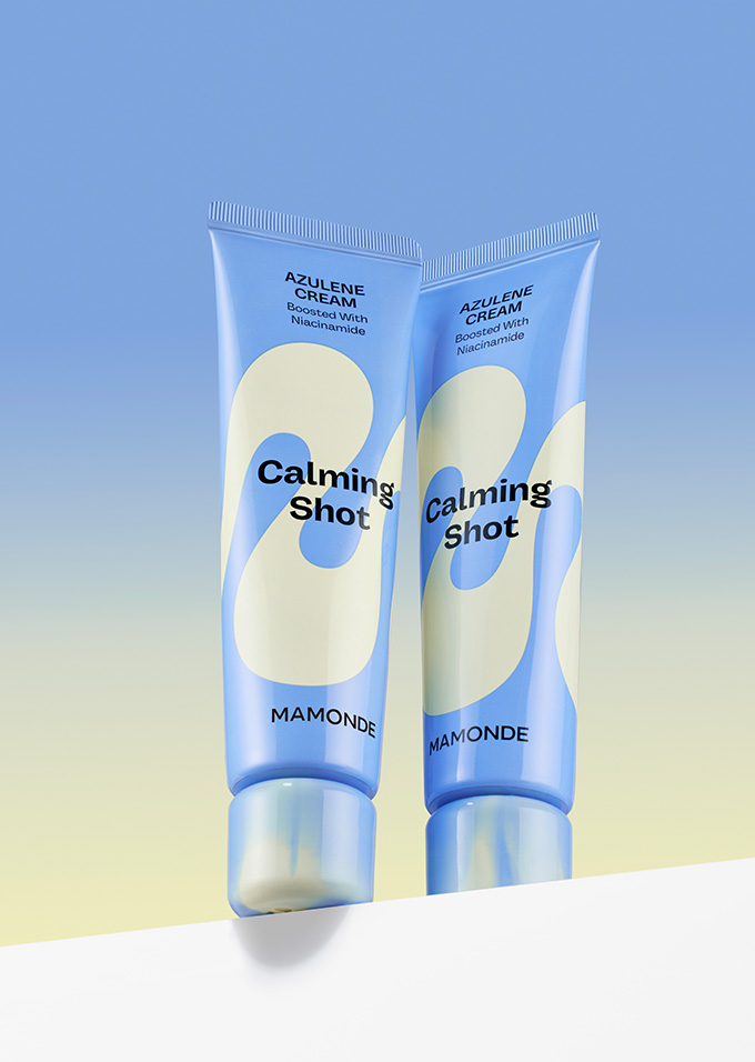 Mamonde Skin Care Calming Shot Azulene Cream 3 - Blemish Clarifying, Hydrating Cream