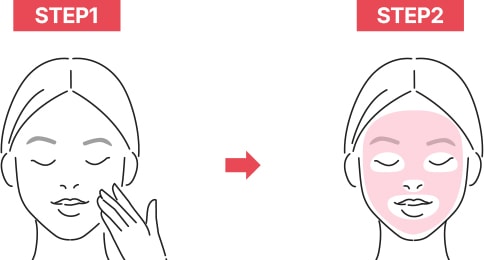 How to use Age Control Camellia Cream. After applying the cream, apply the Camellia Mask Pack and use.