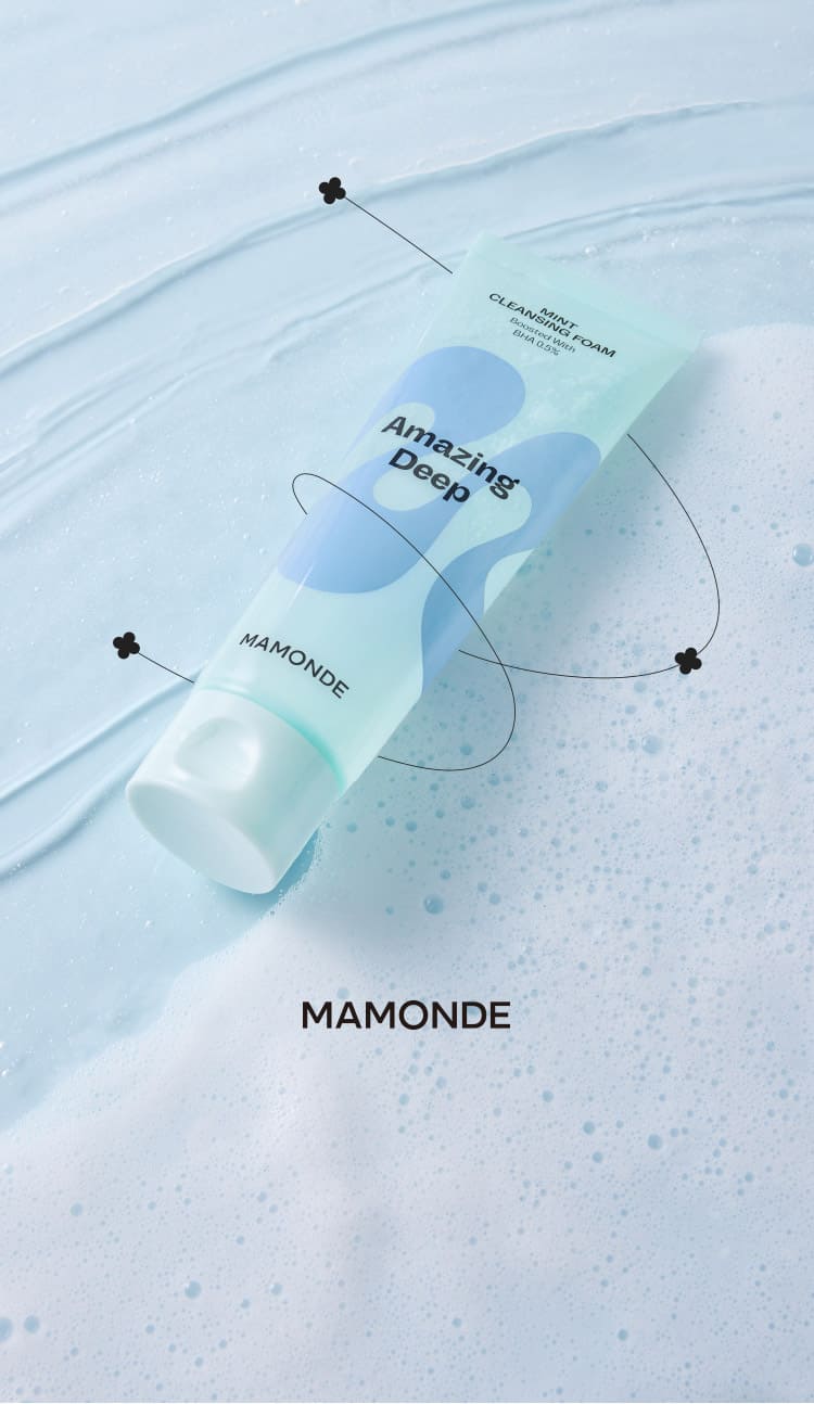 Mamonde, Amazing Deep Mint Cleansing Foam