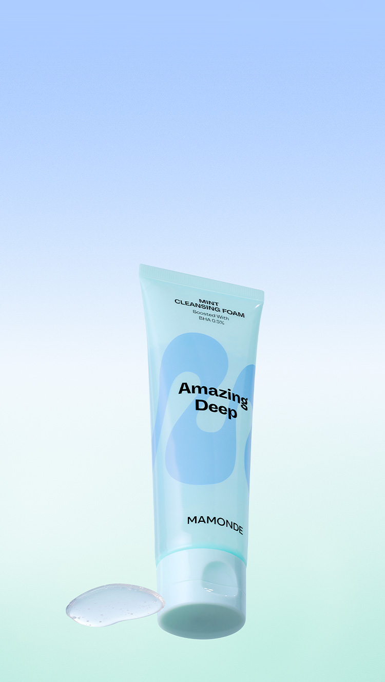 Mamonde, Amazing Deep Mint Cleansing Foam