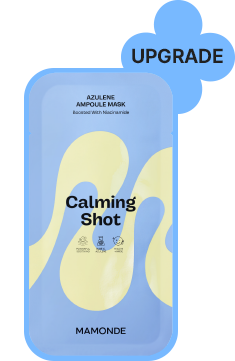 Calming Shot Azulene Ampoule Mask