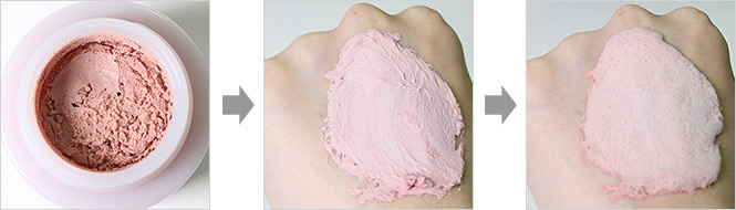 PETAL PURIFYING BUBBLE MASK Texture