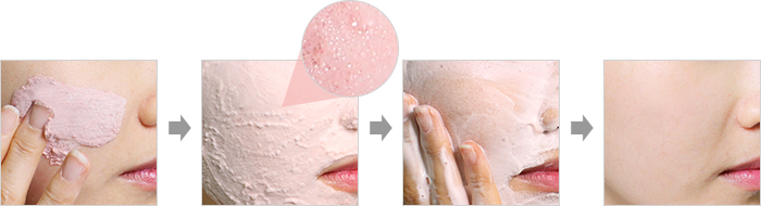 PETAL PURIFYING BUBBLE MASK Instructions