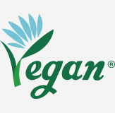 Vegan-certified logo