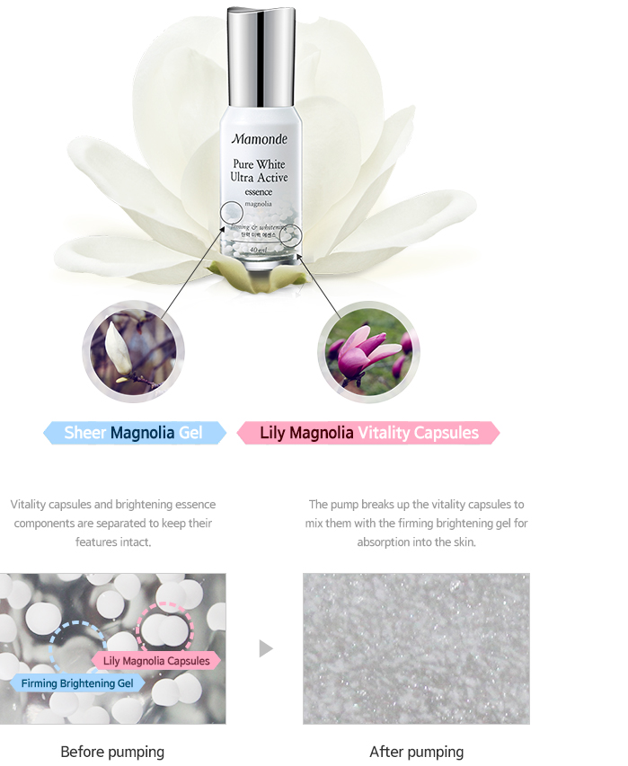 PURE WHITE ULTRA ACTIVE ESSENCE Main Features image