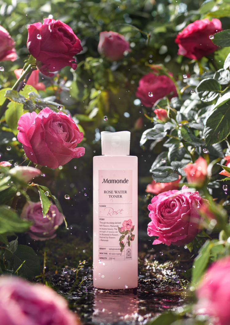 image de toner à l’eau de rose