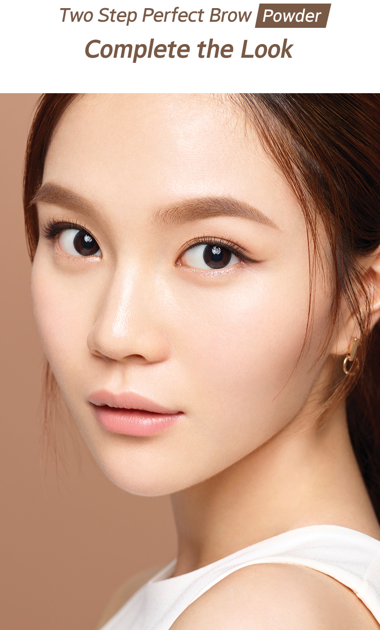 Two Step Perfect Brow Powder Complete the Look