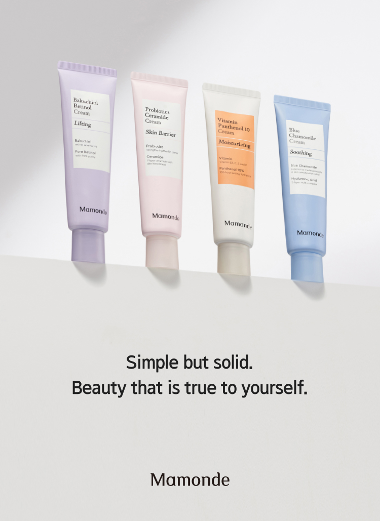 Simple but solid. Beauty that is true to yourself. Mamonde