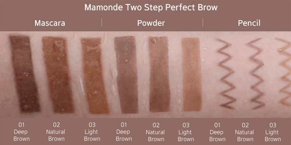 Two Step Perfect Brow Mascara Waterproof Test image