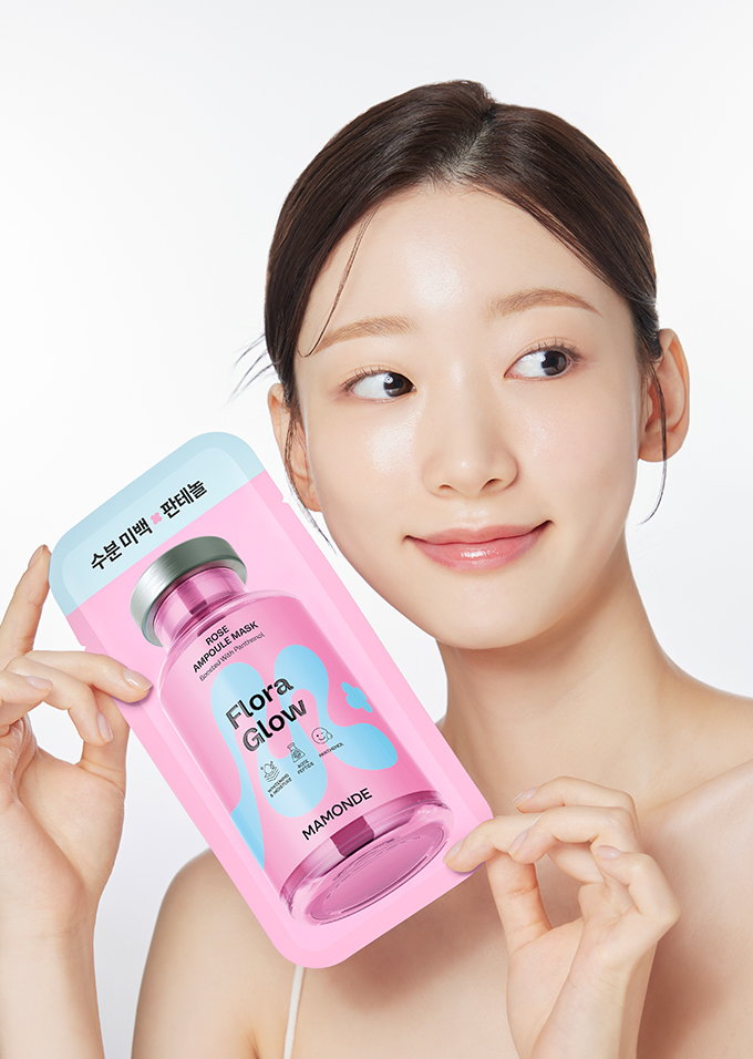 플로라 글로우 로즈 앰플 마스크팩1