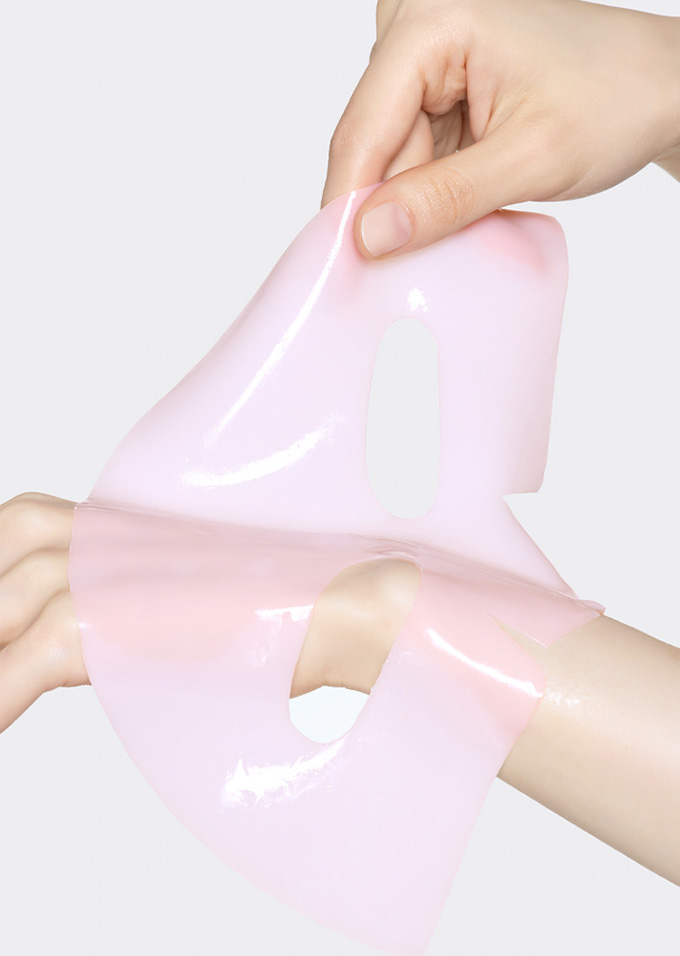 플로라 글로우 로즈 하이드로겔 마스크 5