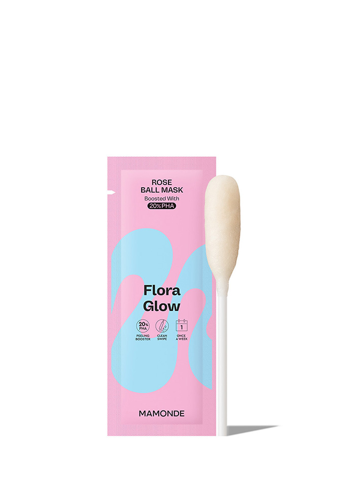 플로라 글로우 로즈 볼 마스크 1