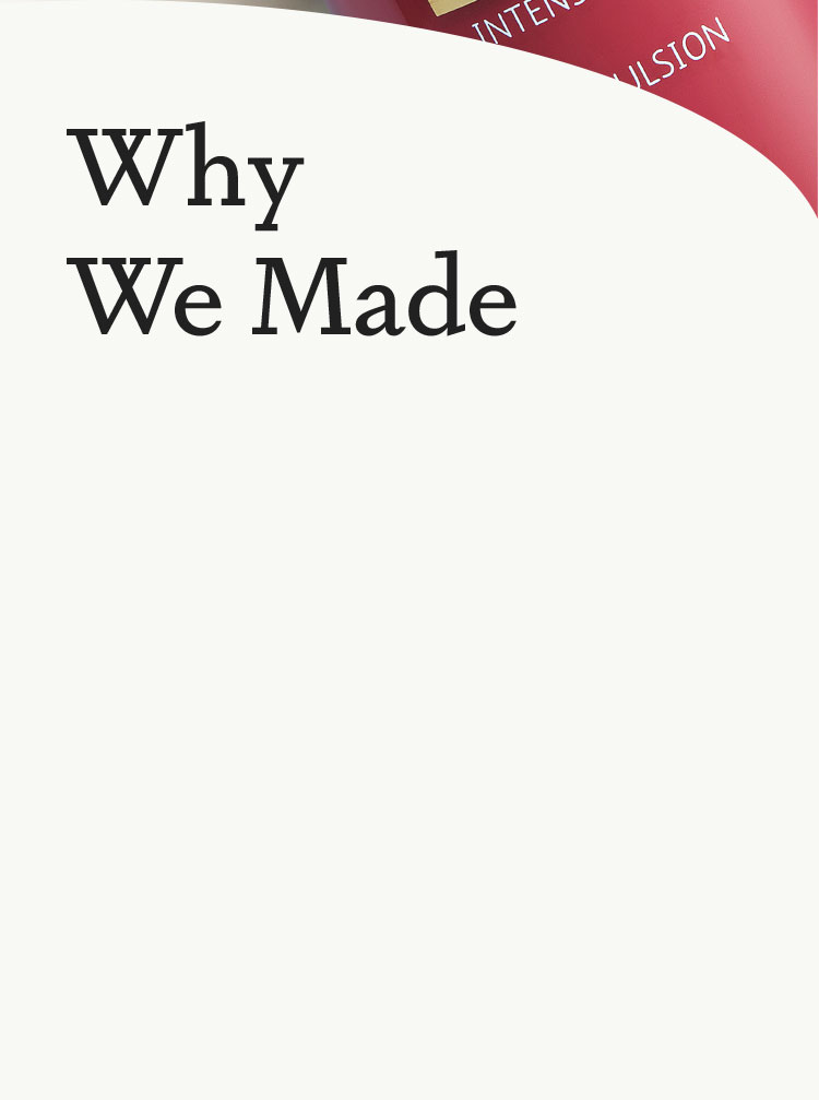 Why We Made