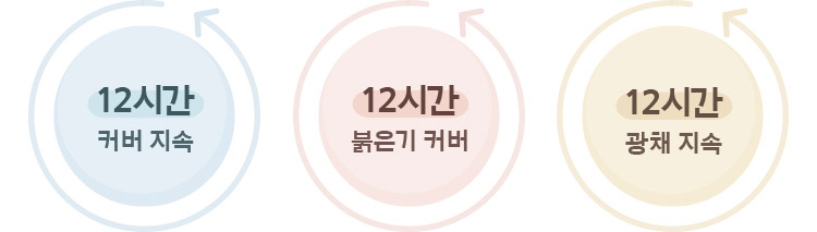 12시간 메이크업 유지 효과