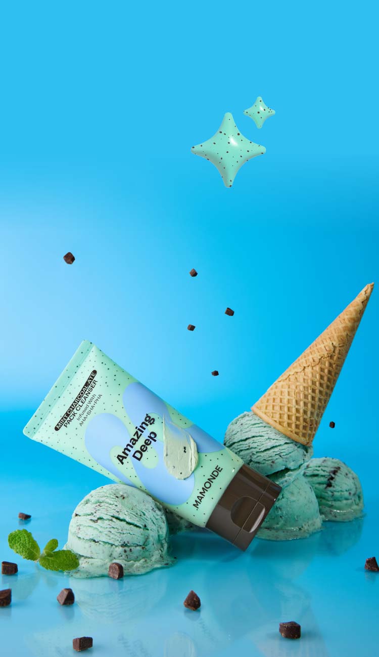 마몽드 어메이징 딥 민트차콜릿 팩 클렌저