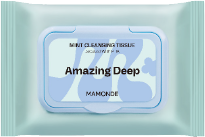 마몽드 어메이징 딥 민트 클렌징 티슈