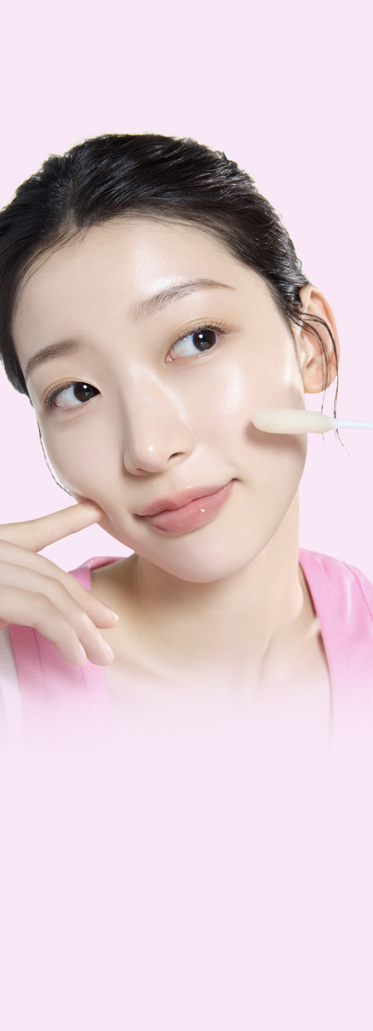 플로라 글로우 로즈 볼 마스크