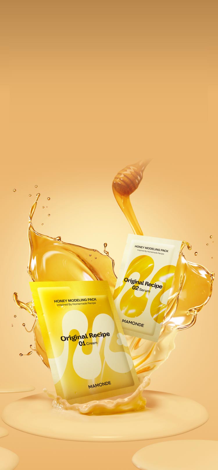 오리지널 레시피 허니 모델링 팩