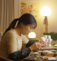 마몽드x공그림 콜라보 제품 작가, 꽃 드로잉 아티스트 공그림